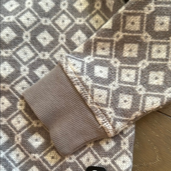 Reina Geometric Patterned Zip-Up Kids Sweater Jacket - Picture 4 of 10